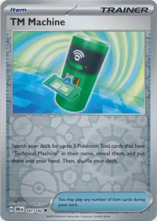 Destined Rivals TM Machine #181/182 reverse holo